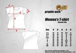 Women's T-shirt - sizes